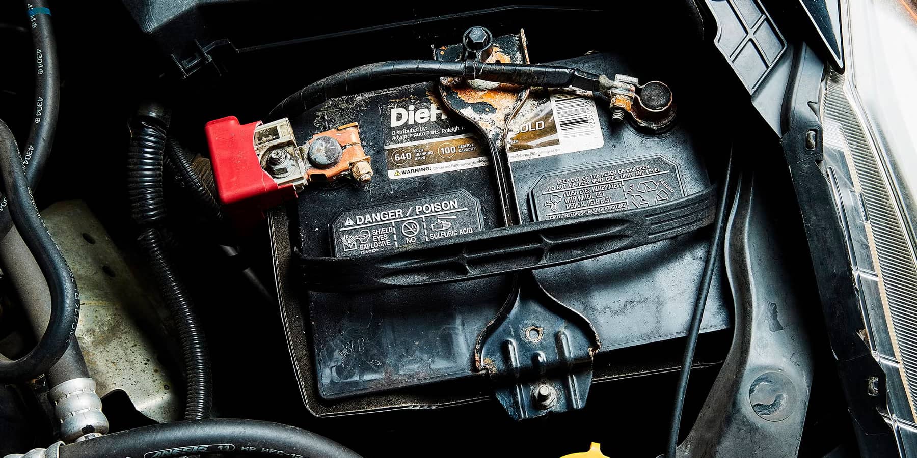 Bateria hinchada auto